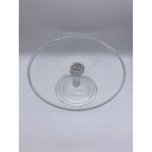 526 - 19TH CENTURY GLASS COMPORT