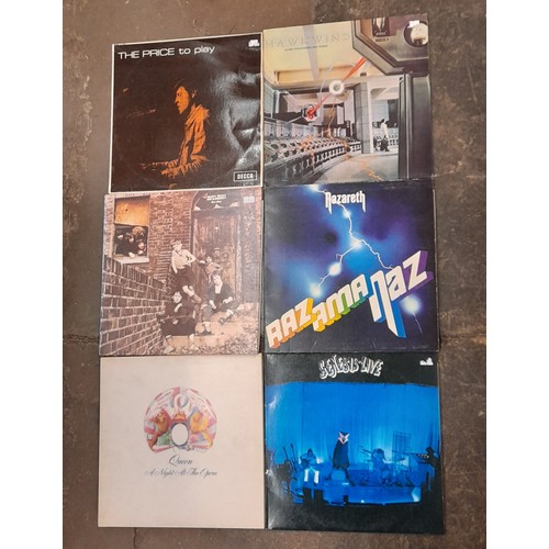 552 - QTY OF ASSORTED LPS MAINLY ROCK, NAZARETH, HAWK WIND, QUEEN, THE WHO, SOME DUPLICATES