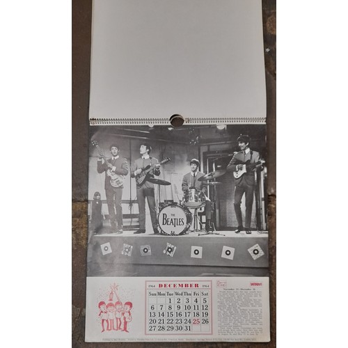 554 - ORIGINAL THE BEATLES BOOK CALENDAR 1964