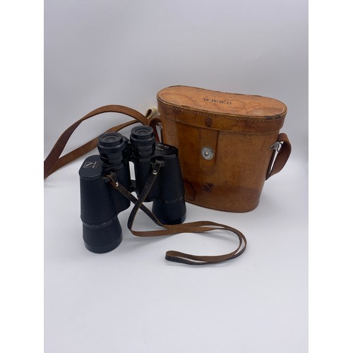 646 - CASED PAIR OF LIMER 16X50 FIELD BINOCULARS