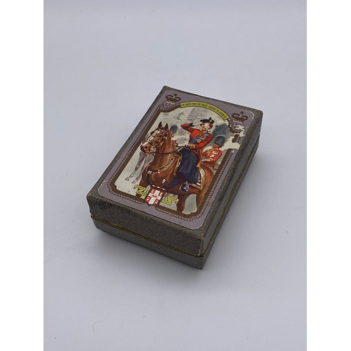 597 - BOX OF CORONATION COMMEMORATIVE DECK OF CARDS