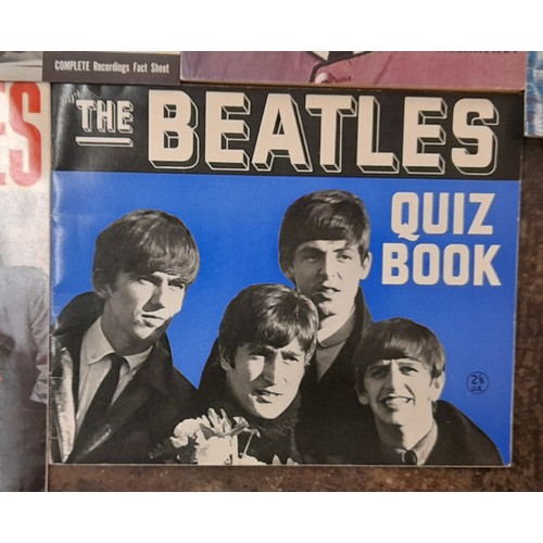 560 - THE BEATLES BOOK ALL ABOUT THE BEATLES, AND OTHER RELATED FANZINES, AND THE BEATLES COMPLETE MUSICAL... 