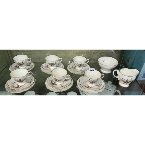 445 - BONE CHINA TEA SERVICE