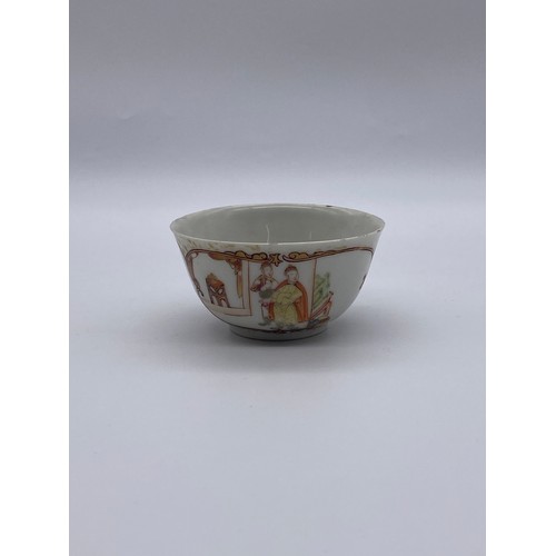 577 - 18TH CENTURY CHINESE EXPORT TEA BOWL