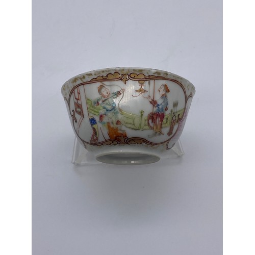 577 - 18TH CENTURY CHINESE EXPORT TEA BOWL