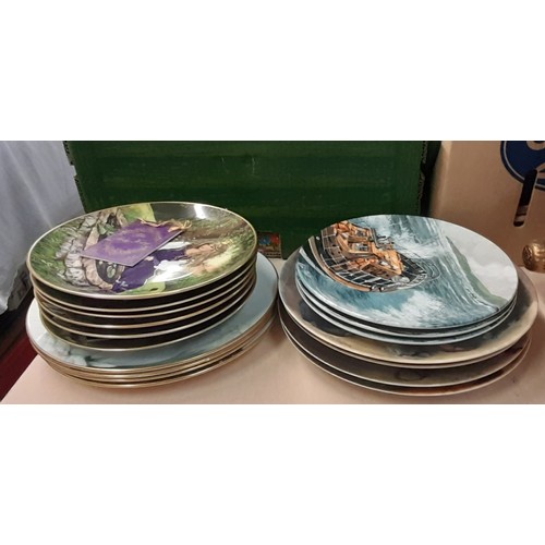 350 - SELECTION OF BONE CHINA KAISER PLATES