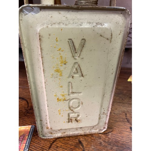 129 - VINTAGE VALOR PETROL CAN