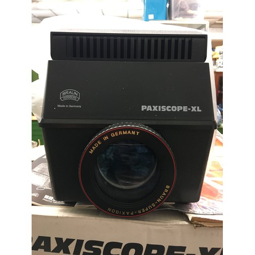 313 - BOXED PAXISCOPE-XL COLOUR PRINT PROJECTOR