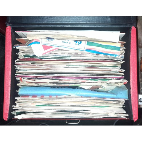 343 - FOUR CASES OF 45 RPM INCLUDING PAUL MCCARTNEY, GEORGE HARRISON, U2, TINA TURNER, THE ROLLING STONES,... 