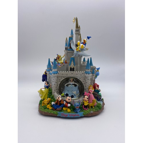 269 - DISNEY MAGIC KINGDOM MULTI GLOBE SNOW GLOBE