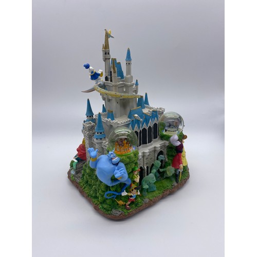 269 - DISNEY MAGIC KINGDOM MULTI GLOBE SNOW GLOBE