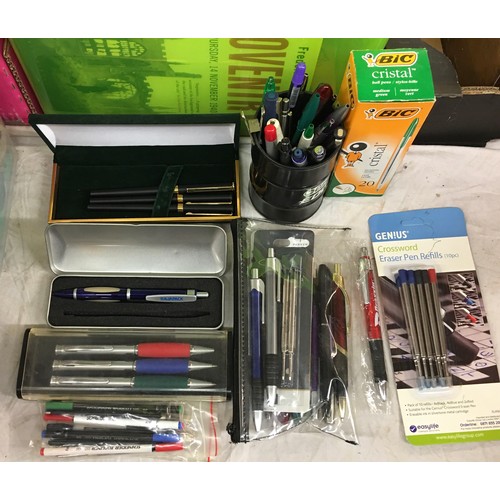 358 - BOX OF ASSORTED INK PENS