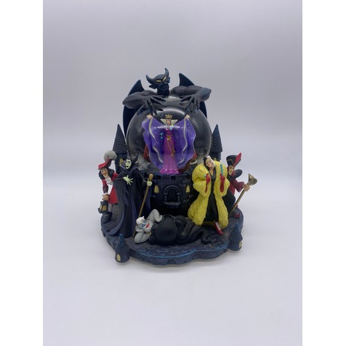 275 - DISNEY VILLAINS MUSICAL SNOW GLOBE