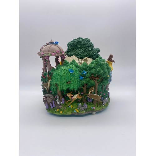 281 - DISNEY PRINCESS ENCHANTED GARDEN SNOW GLOBE