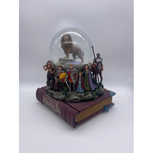 288 - DISNEY CHRONICLES OF NARNIA SNOW GLOBE