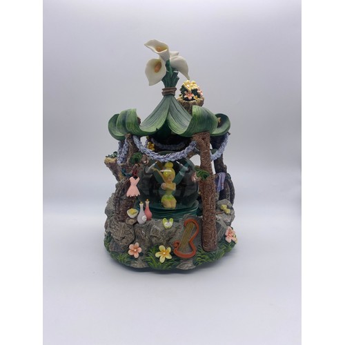 292 - DISNEY TINKERBELL FAIRIES TREE HOUSE SNOW GLOBE