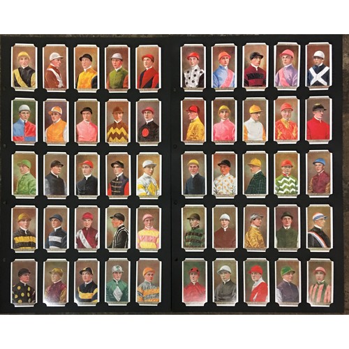 502 - CARD COLLECTORS SOCIETY BINDER OF WILLS JOHN PLAYERS, OGDENS,  CIGARETTE CARD SETS (CRICKETERS, FOOT... 