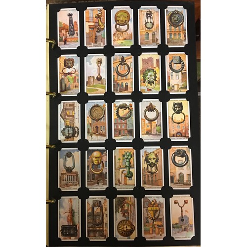 501 - CARD COLLECTORS SOCIETY BINDER OF WILLS JOHN PLAYERS, CIGARETTE CARD SETS (RIDERS OF THE WORLD, FAMO... 