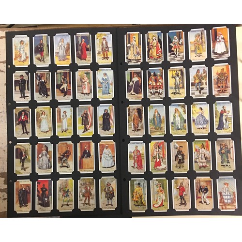 500 - CARD COLLECTORS SOCIETY BINDER OF WILLS JOHN PLAYERS, CIGARETTE CARD SETS (FIRST AID, PROMINANT GOLF... 