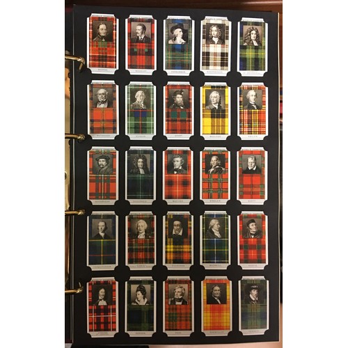 500 - CARD COLLECTORS SOCIETY BINDER OF WILLS JOHN PLAYERS, CIGARETTE CARD SETS (FIRST AID, PROMINANT GOLF... 