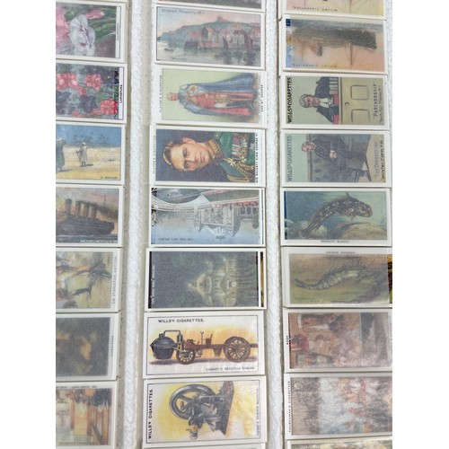 506 - TRAY OF CARD COLLECTORS SOCIETY CIGARETTE CARD SETS INCLUDING THE SEASHORE, GARDEN FLOWERS, SPORTS O... 