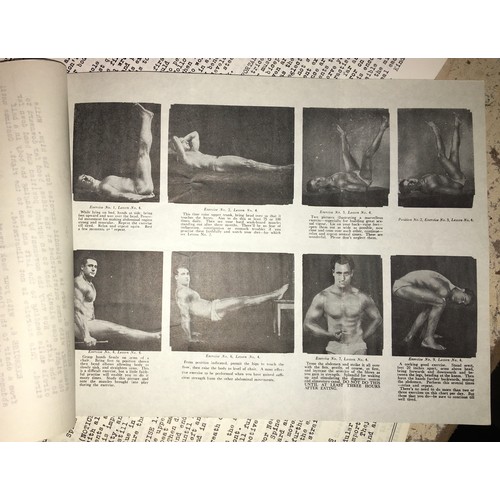 499 - FOLDER OF CHARLES ATLAS HEALTH AND STRENGTH LESSON GUIDES