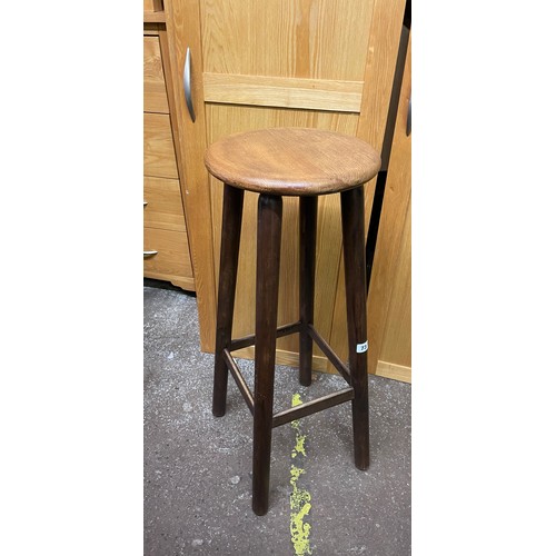 73 - WOODEN BAR STOOL