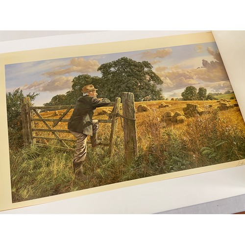 213 - QUANTITY OF LIMITED EDITION ANTHONY GIBBS PRINTS OF WILDLIFE SIGNED WITH BLIND STAMPS