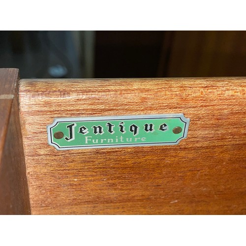 166 - JENTIQUE TEAK MINIATURE SIDE BOARD