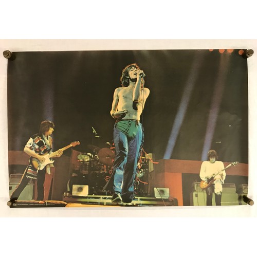 496 - FIVE ROLLING STONES MAINLY IN CONCERT POSTERS