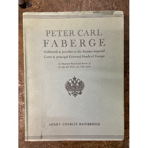 511 - PETER CARL FABERGE ILLUSTRATED RECORD OF HIS LIFE AND WORK BY H C BAINBRIDGE BATSFORD LIMITED LONDON... 