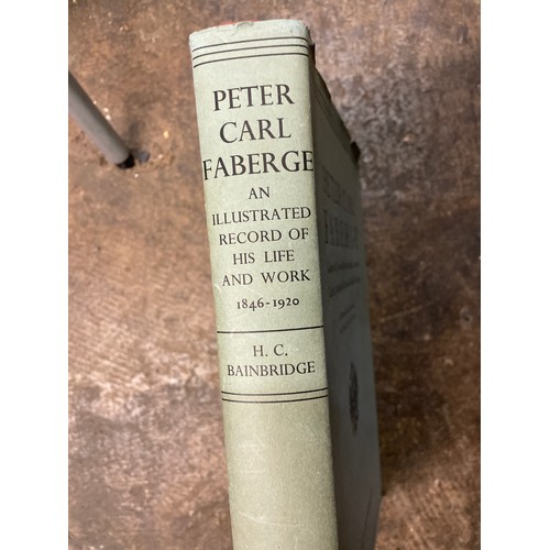 511 - PETER CARL FABERGE ILLUSTRATED RECORD OF HIS LIFE AND WORK BY H C BAINBRIDGE BATSFORD LIMITED LONDON... 