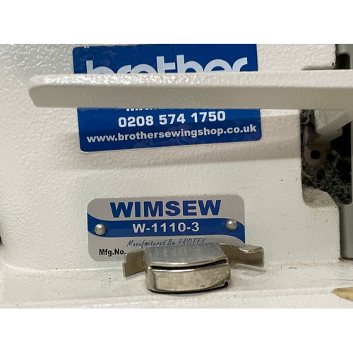 154 - BROTHER WIMSEW INDUSTRIAL SEWING MACHINE