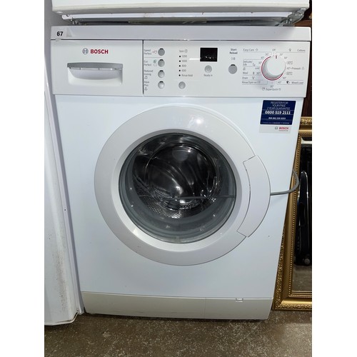 67 - BOSCH 1200 WASHING MACHINE