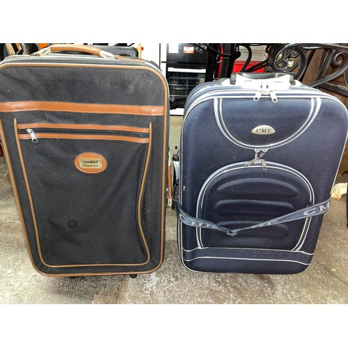 74 - TWO NYLON SUITCASES