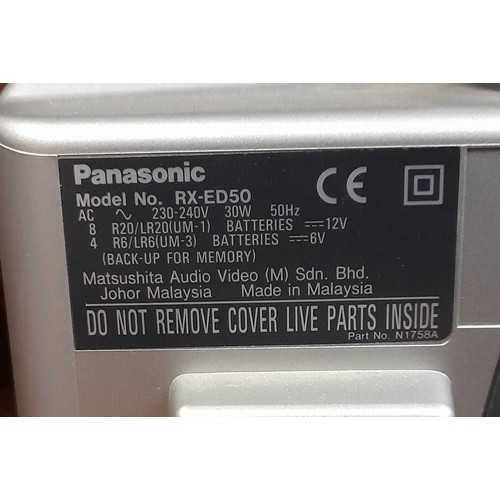 93 - PANASONIC PORTABLE STEREO CD SYSTEM