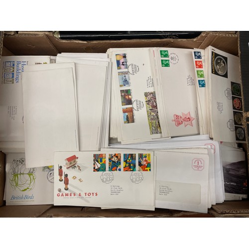 536 - LARGE TRAY OF ROYAL MAIL GB FIRST DAY COVERS