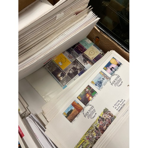 536 - LARGE TRAY OF ROYAL MAIL GB FIRST DAY COVERS