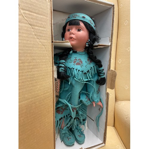 189 - HAMILTON COLLECTION MEADOW LARK DRESS DOLL