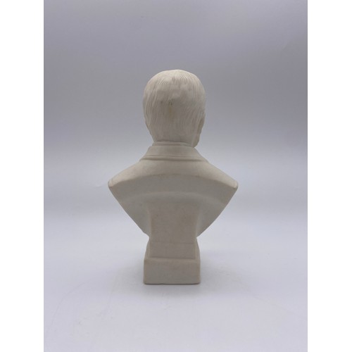 489 - PARIAN STYLE BUST OF SIR ARTHUR SULLIVAN