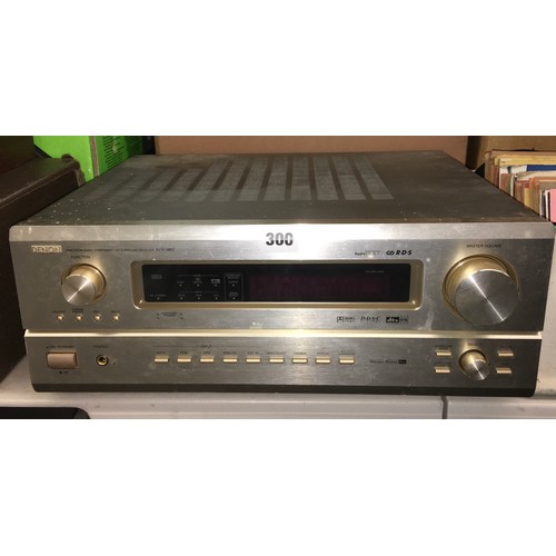 300 - DENON AUDIO AB SURROUND AVR3801 RECEIVER