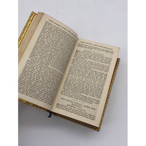 450 - MORNING AND EVENING PRAYER BOOK PRINTED BY JOHN PARKER