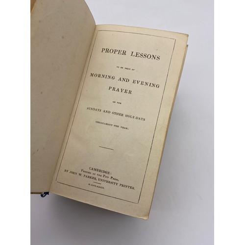 450 - MORNING AND EVENING PRAYER BOOK PRINTED BY JOHN PARKER