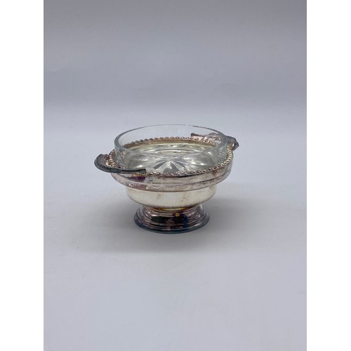 443 - BOXED HARRODS CAVIAR BOWL AND SPOON SET