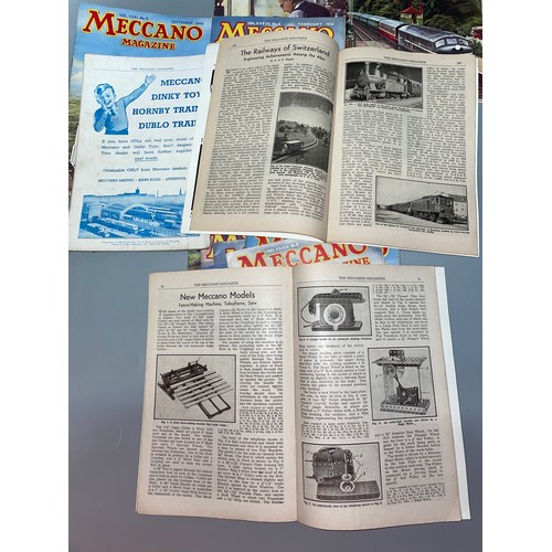 442 - SELECTION 1940S/50S MECCANO MAGAZINES