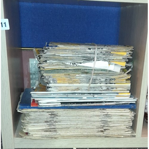 411 - PIGEONHOLE OF VINTAGE COVENTRY BEES SPEEDWAY PROGRAMMES AND OTHER EPHEMERA