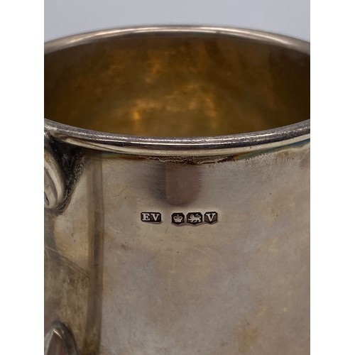 368 - SHEFFIELD SILVER CHRISTENING MUG 3.5OZT OVERALL