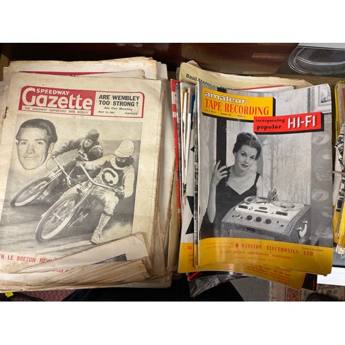 411 - PIGEONHOLE OF VINTAGE COVENTRY BEES SPEEDWAY PROGRAMMES AND OTHER EPHEMERA