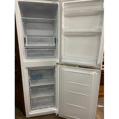 53 - INDESIT UPRIGHT FRIDGE FREEZER