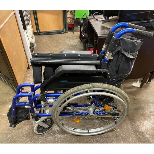 85 - FOLDING WHEELCHAIR